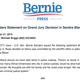 Image for article titled Bernie Sanders Is Right: Sandra Bland Would Be Alive Today if She Were a White Woman